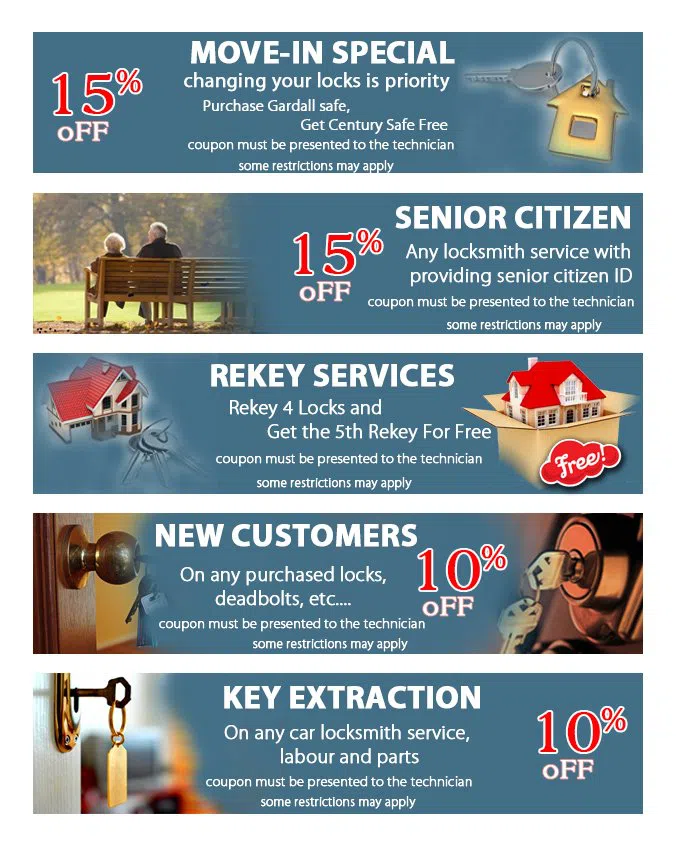 Safe Key Shop Basking Ridge, NJ 732-749-7422 - coupon21-set-five